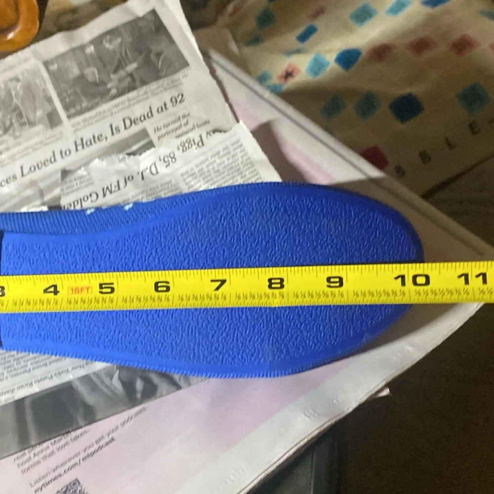 ❌ SOLD ❌ Women's Woven Paw Print Ballet Flats by The Animal Rescue Site, Sz 9 - Picture 9 of 12